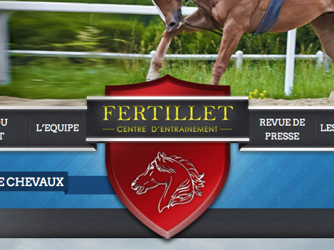 Site internet Ecurie Fertillet