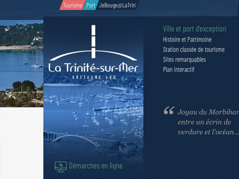 Site internet Trinité-sur-Mer